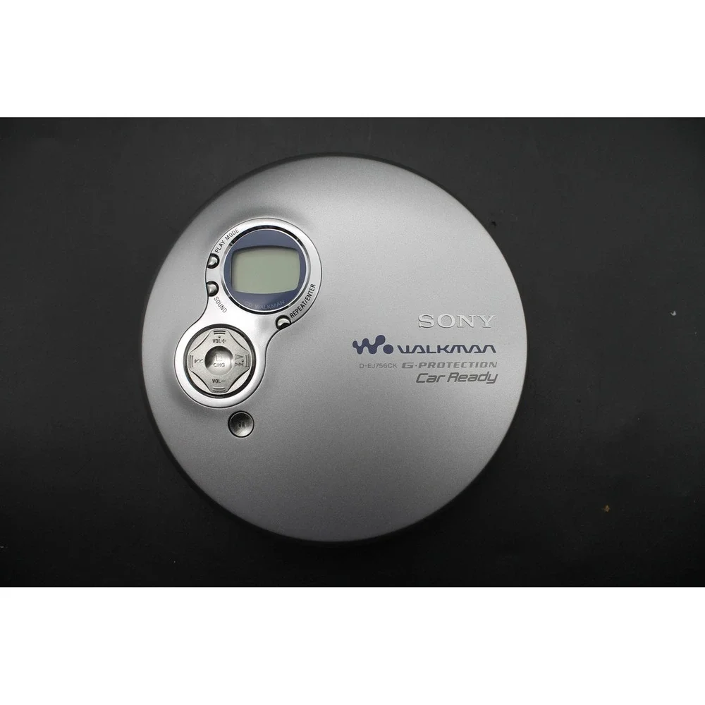 Vintage 2002 Sony Walkman D-EJ756CK Portable CD Player Car Ready NOS